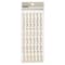 12 Packs: 66 ct. (792 total) Gold Foil Number Stickers by Recollections™